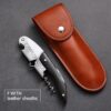 F(leather sheaths)