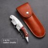 E(leather sheaths)