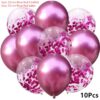 10pcs Metal C Pink