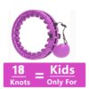 Purple 18 for kids