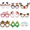 9pcs paper glasses