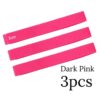 3cmC dark pink 3pcs