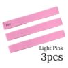 3cmC ight pink 3pcs