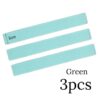 3cm C green 3pcs