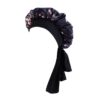 1201B Black flower